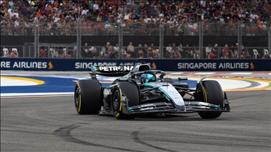 Formula 1 Singapur Grand Prix'sinde pole pozisyonu Russell'ın