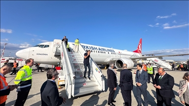Plane carrying various nationals from Global Sumud Flotilla lands in Istanbul 