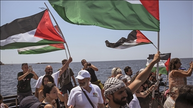 German journalist aboard Freedom Flotilla says mission to Gaza must continue despite Israeli attacks