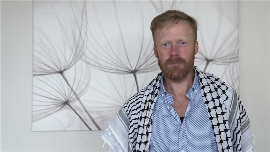 American activist aboard Gaza aid flotilla says he always felt Turkish people's support for Palestine