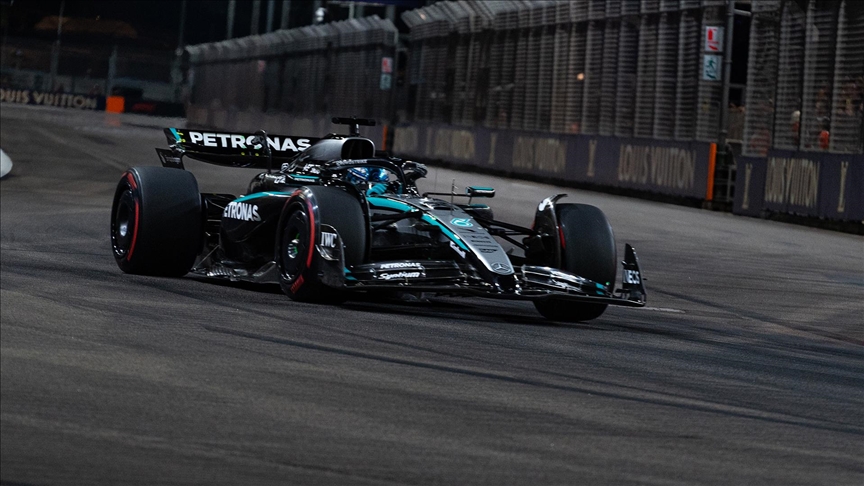 Formula 1'de Singapur Grand Prix'sini George Russell kazandı