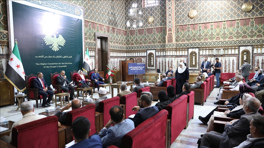  Syria extends voting hours in key cities in 1st post-Assad parliamentary elections