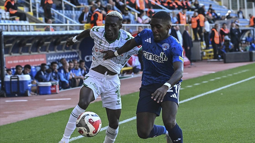 Kasımpaşa-TÜMOSAN Konyaspor maçı 1-1 sona erdi