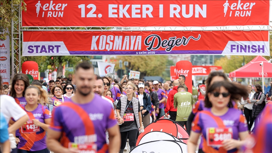 "Eker I Run Koşusu" Bursa'da yapıldı