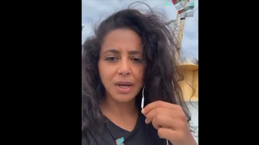 تخلت عن جنسيتها الإسرائيلية.. يهودية تنضم لأسطول الحرية المتجه لغزة