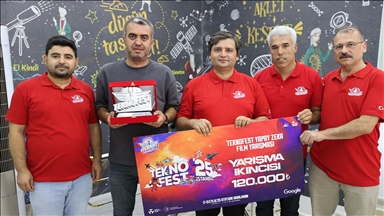 Tarihte iz bırakan kişileri günün teknolojisiyle buluşturan kısa film, TEKNOFEST'te ödül getirdi