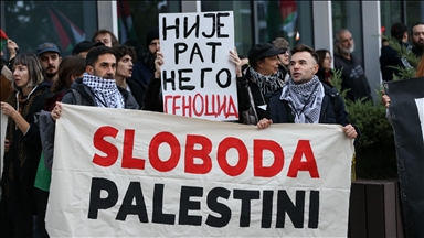 Propalestinski protesti u Beogradu: Zaustavite izvoz oružja u Izrael