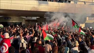 تونس.. وصول 10 من نشطاء "أسطول الصمود" أفرجت عنهم إسرائيل
