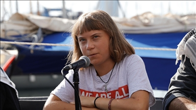 Greta Thunberg 'forced to hold' Israeli flags while in custody: Report