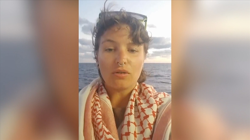 Özgürlük Filosu Koalisyonundan Kanadalı Ellis: Yelken açmaya devam edeceğiz çünkü soykırım sona ermeli