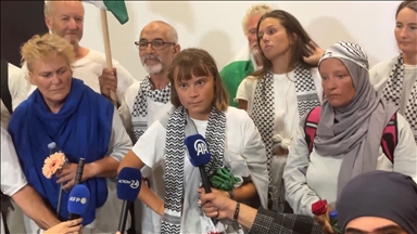 İsveçli aktivist Thunberg’in de aralarında olduğu Küresel Sumud Filosu aktivistleri Yunanistan’a ulaştı