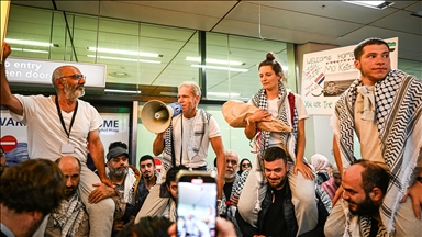 Küresel Sumud Filosu'na katılan 4 Hollandalı aktivist ülkelerine döndü