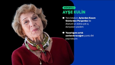 Ayşe Kulin yazarlık serüvenini AA'ya anlattı