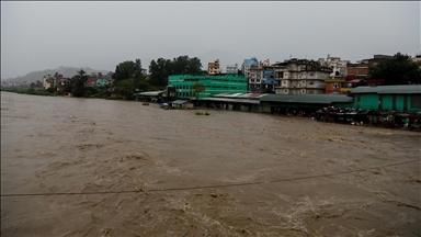 Nepal'de şiddetli yağışların yol açtığı afetlerde hayatını kaybedenlerin sayısı 47'ye yükseldi