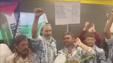 Küresel Sumud Filosu'ndaki İsviçreli aktivist Dubugnon, Türkiye'ye teşekkürlerini iletti