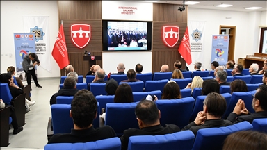 Скопје: Сојузот на инженери и архитекти на турскиот свет додели награди на придонесувачите за турскиот свет
