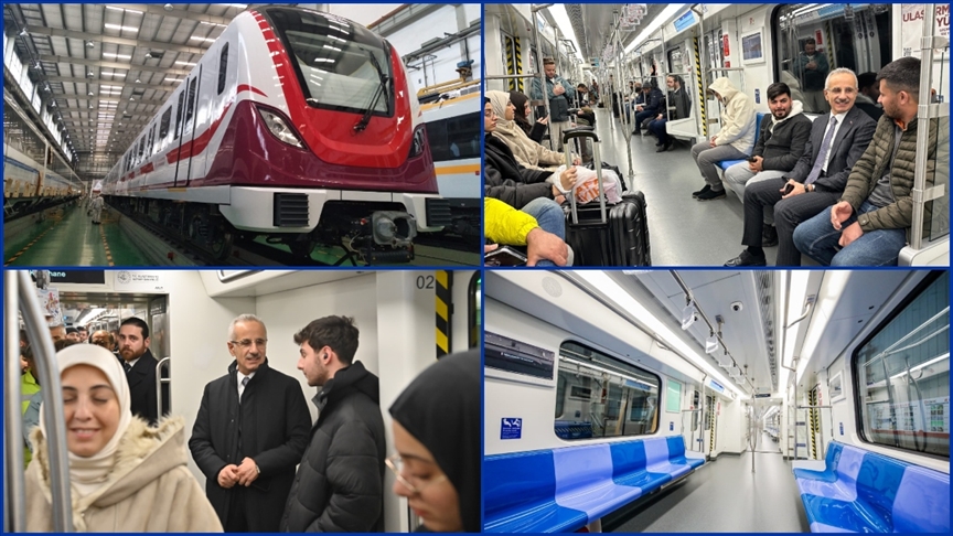 Gayrettepe-İstanbul Havalimanı metrosunda yolcu rekoru kırıldı