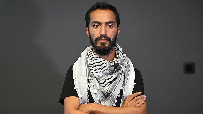 Sumud Filosu'ndaki İsrail'in yasa dışı alıkoyduğu aktivist Metehan Sarı AA'ya konuştu
