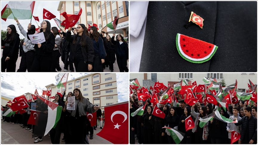Okullarda "Filistin farkındalık etkinlikleri" düzenlendi
