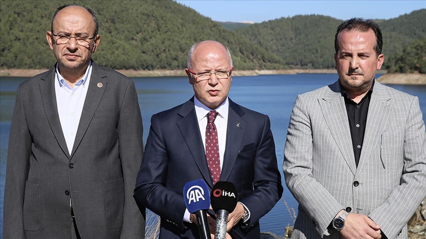 AK Parti Bursa İl Başkanı Gürkan, kentteki su kesintileriyle ilgili konuştu