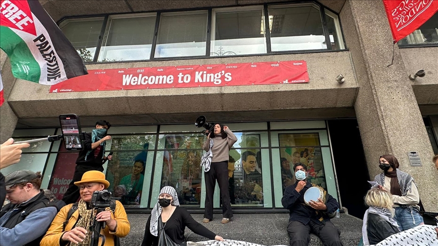 'We won’t be silenced': UK students rally for Palestine, defying gov't warnings not to protest