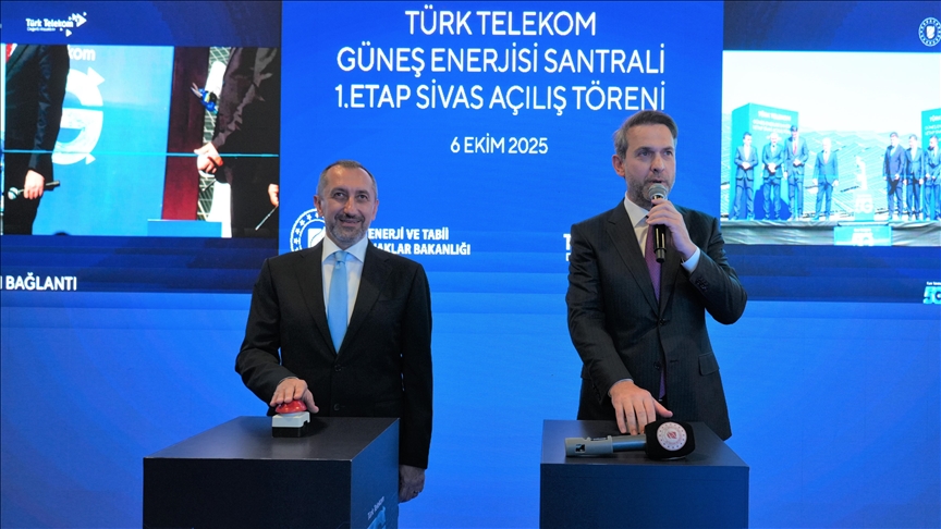 Türk Telekom Sivas'taki GES yatırımını 5G ile İstanbul'dan açtı