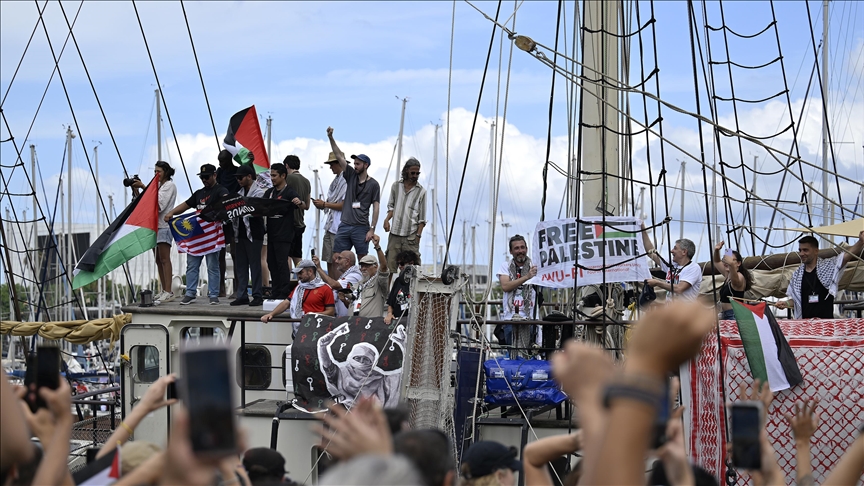 European lawmakers call for immediate release of Sumud Flotilla activists