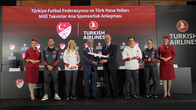 Türkiye Futbol Federasyonu, Türk Hava Yolları ile sponsorluk anlaşmasını yeniledi