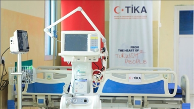 TİKA’dan Somali’deki bir hastaneye ileri teknoloji yoğun bakım desteği