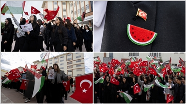 Okullarda "Filistin farkındalık etkinlikleri" düzenlendi