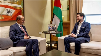 Ürdün Veliaht Prensi Hüseyin, Türkiye’nin Amman Büyükelçisi Caymazoğlu’nu kabul etti