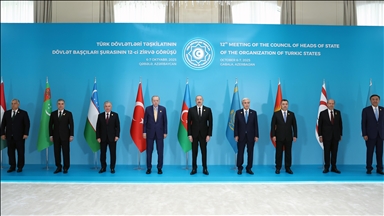 Azerbaycan'ın Gebele şehrinde "Türk Devletleri Teşkilatı 12. Zirvesi" başladı