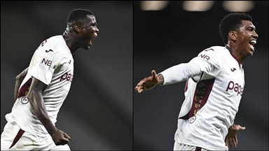 Onuachu ve Augusto attığı gollerle Trabzonspor’u sırtlıyor
