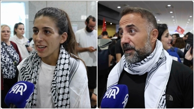 Türk asıllı Sumud aktivistleri, Gazze'ye tekrar gitmeye hazır olduklarını belirtti
