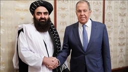 دیدار لاوروف و متقی در مسکو 