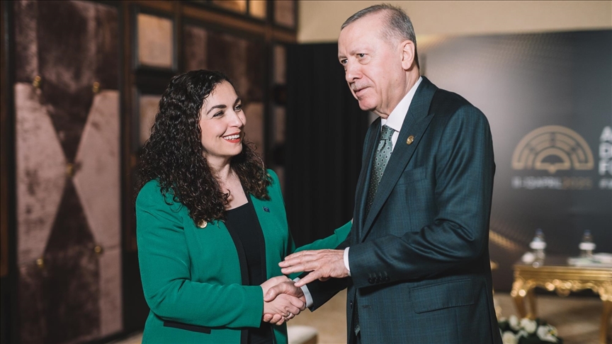 Osmani falënderon presidentin Erdoğan dhe popullin turk për mbështetjen ndaj Kosovës