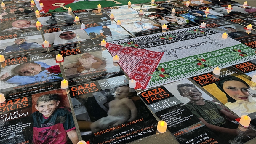 London odao počast Palestincima ubijenim u Gazi