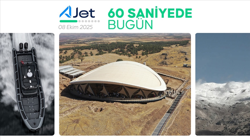 60 saniyede bugün (08 Ekim 2025)