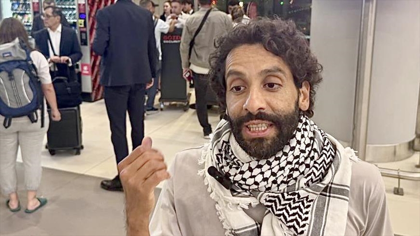 Küresel Sumud Filosu aktivistlerinden Meksikalı sanatçı yaşadıklarını anlattı