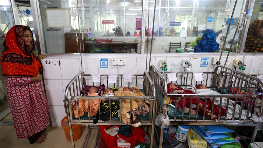 Žena u Bangladešu prirodnim putem rodila petorke