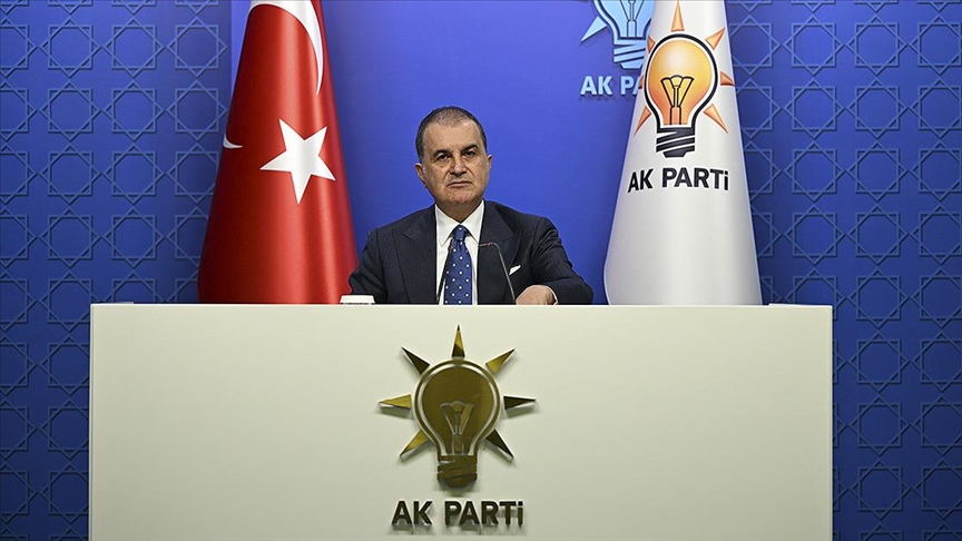 AK Parti Sözcüsü Çelik: Filistinlilerin vatanlarından sürgün edilmesi gibi bir seçenek söz konusu olamaz