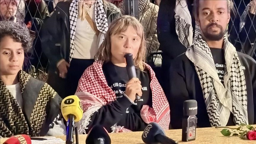 Грета Тунберг: В Израиле участников Global Sumud лишили доступа к чистой воде