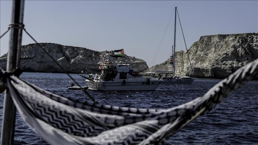 British activist from Gaza flotilla says participants put their ‘bodies on the line' to reach Gaza