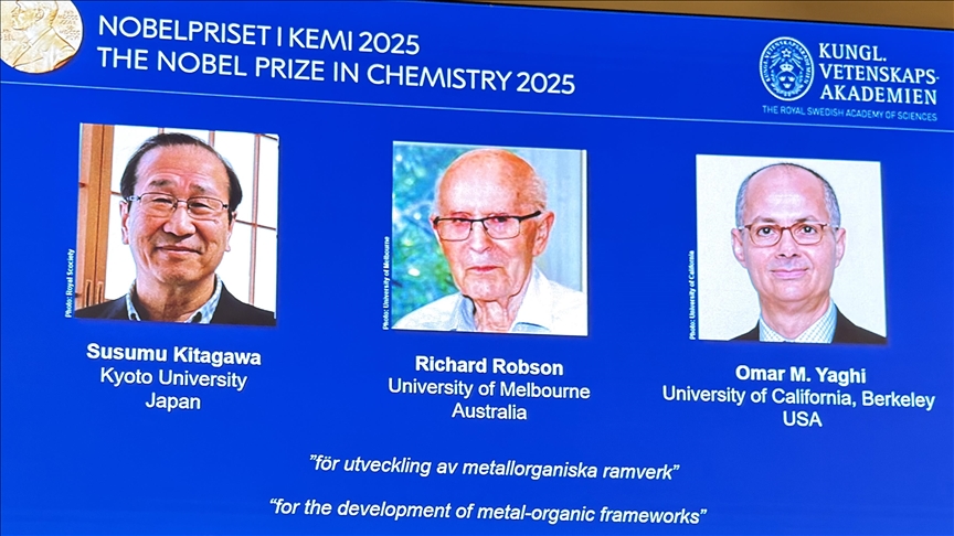 PROFILE - Palestinian chemist Omar M. Yaghi awarded 2025 Nobel Prize in chemistry
