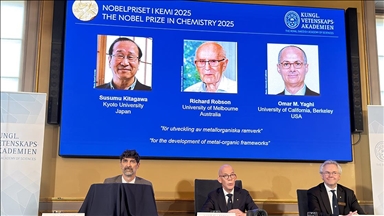 2025 Nobel Kimya Ödülü'nün sahipleri belli oldu