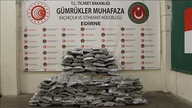 Gümrükler Muhafaza Müdürlüğü ekipleri, 1,3 ton uyuşturucu madde ele geçirdi