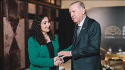 Osmani falënderon presidentin Erdoğan dhe popullin turk për mbështetjen ndaj Kosovës