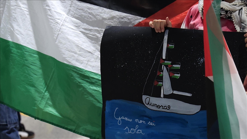 Protests break out in Italy over Israeli attack on Freedom Flotilla