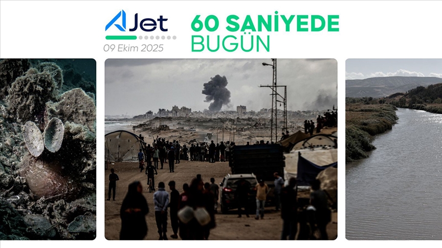 60 saniyede bugün (09 Ekim 2025)