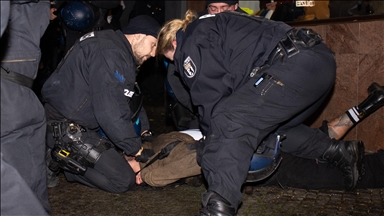  Германската полиција приведе неколкумина демонстранти за време на протестите во Берлин за Газа